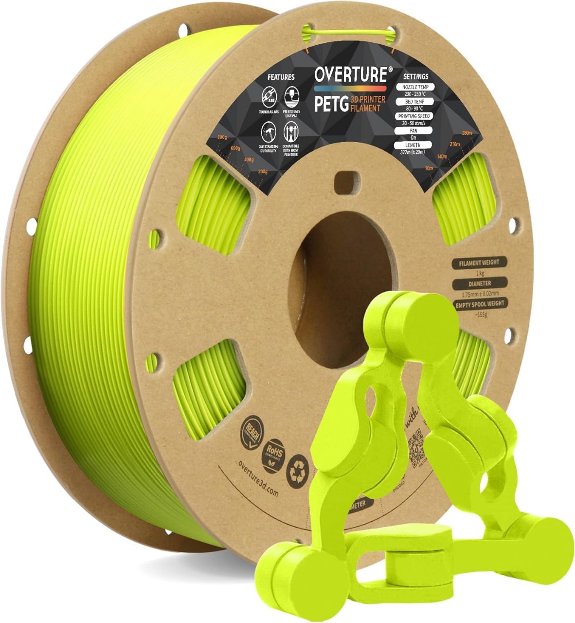 PETG OVERTURE - Grass Green