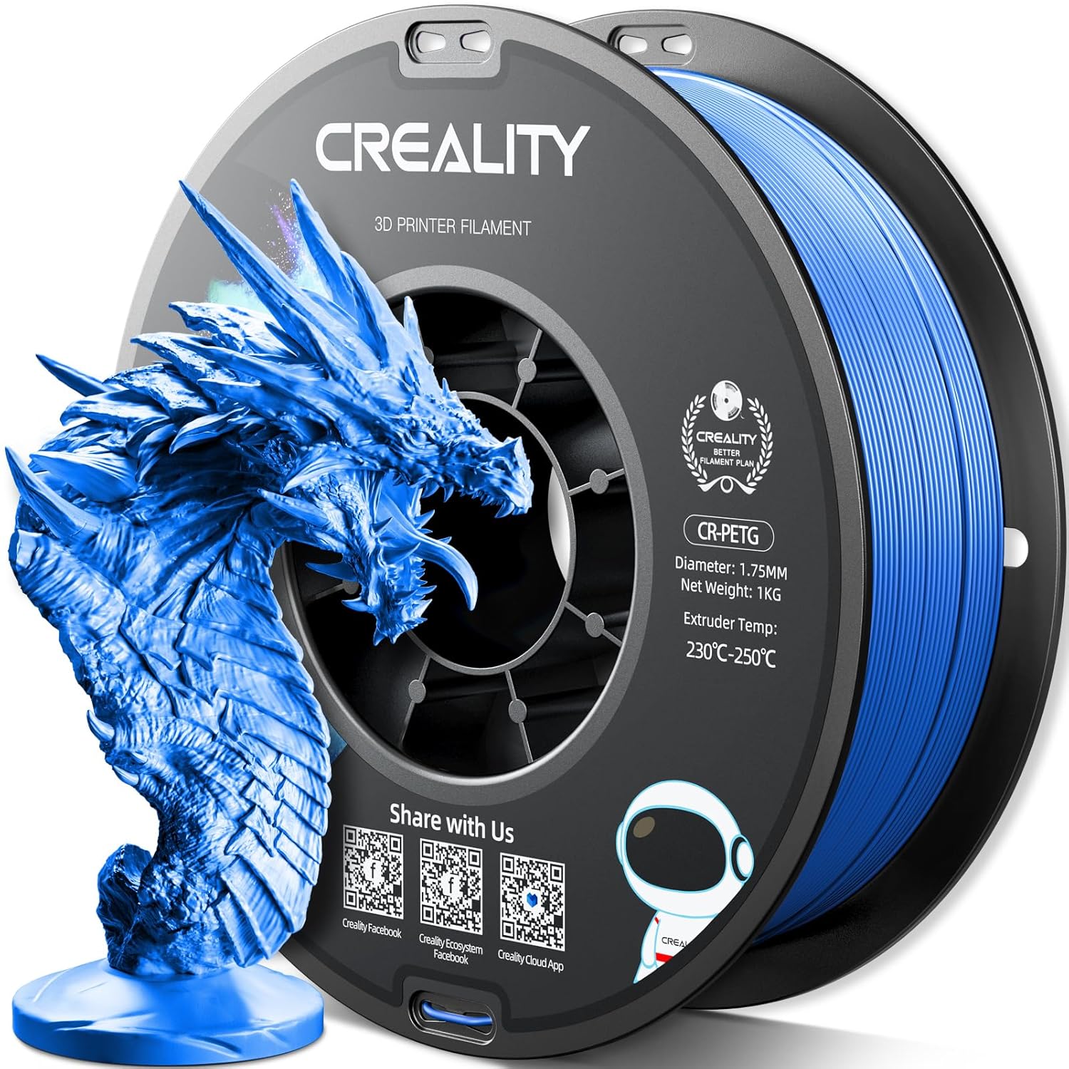 PETG CREALITY CR - AZUL