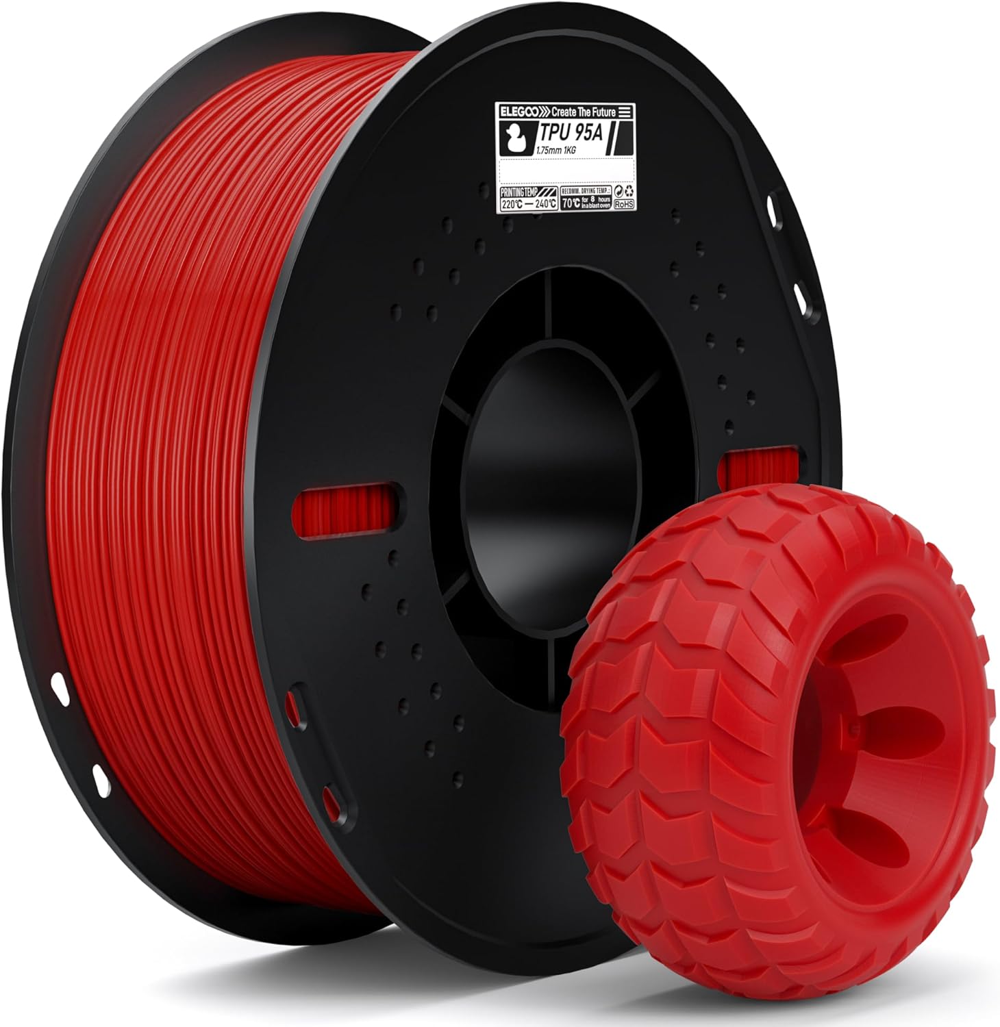 TPU Elegoo - ROJO