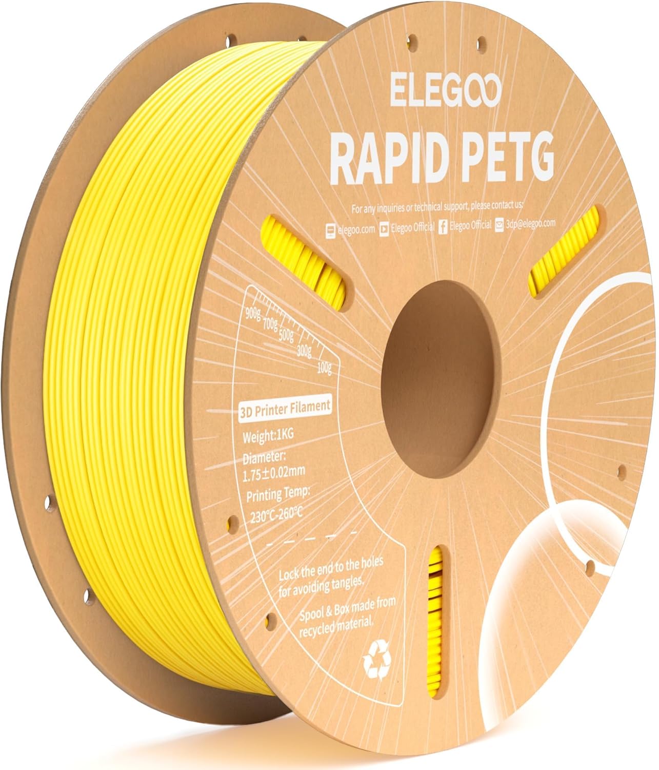 PETG ELEGOO Rapid - AMARILLO